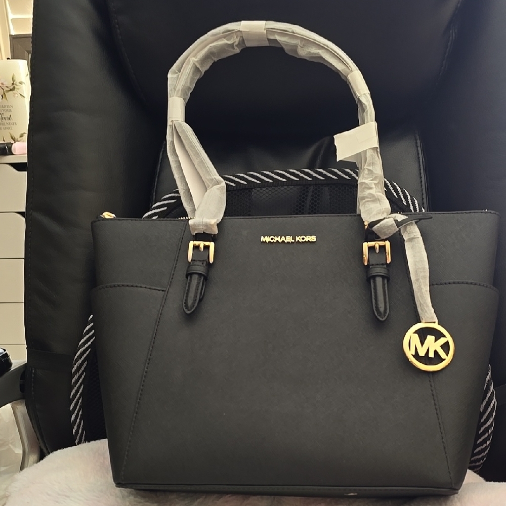 Michael Kors Black Tote Bag